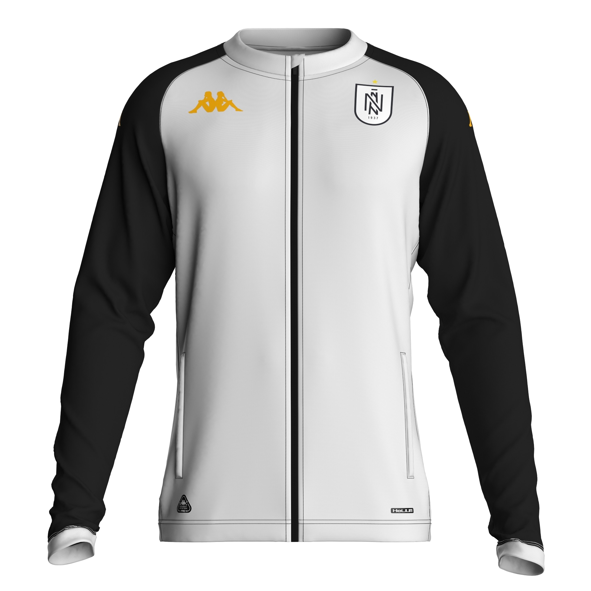 Neftçi Moxuna Pro Flis Gödəkçə (Ağ-Qara)